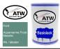 Preview: Ford, Aquamarine Frost Metallic, PN / M6464: 500ml Lackdose, von ATW Autoteile West.